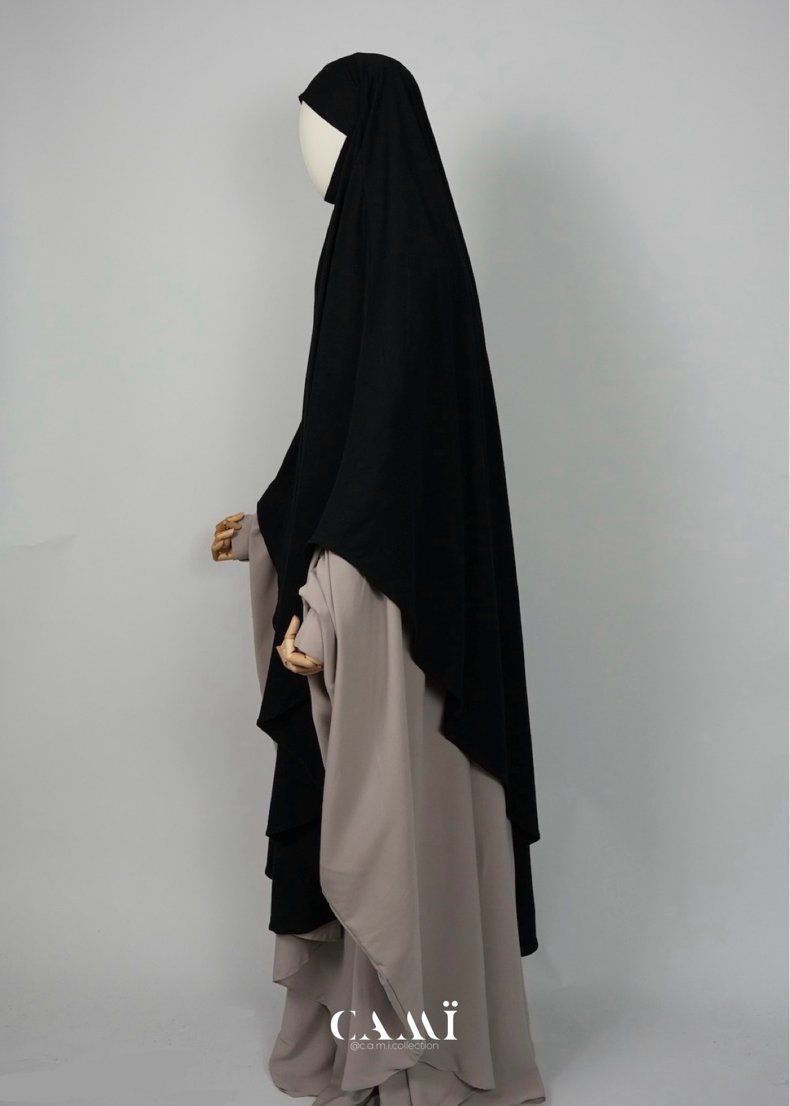 Jersey Khimar schwarz