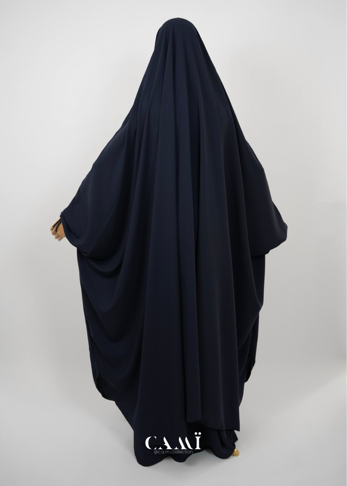 Jilbab mit Rock 2-teilig dunkelblau