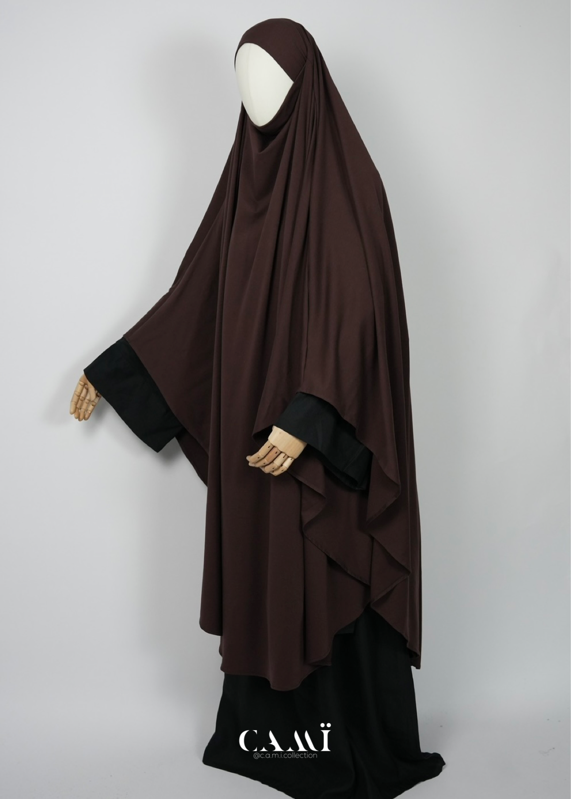 Jersey Khimar braun