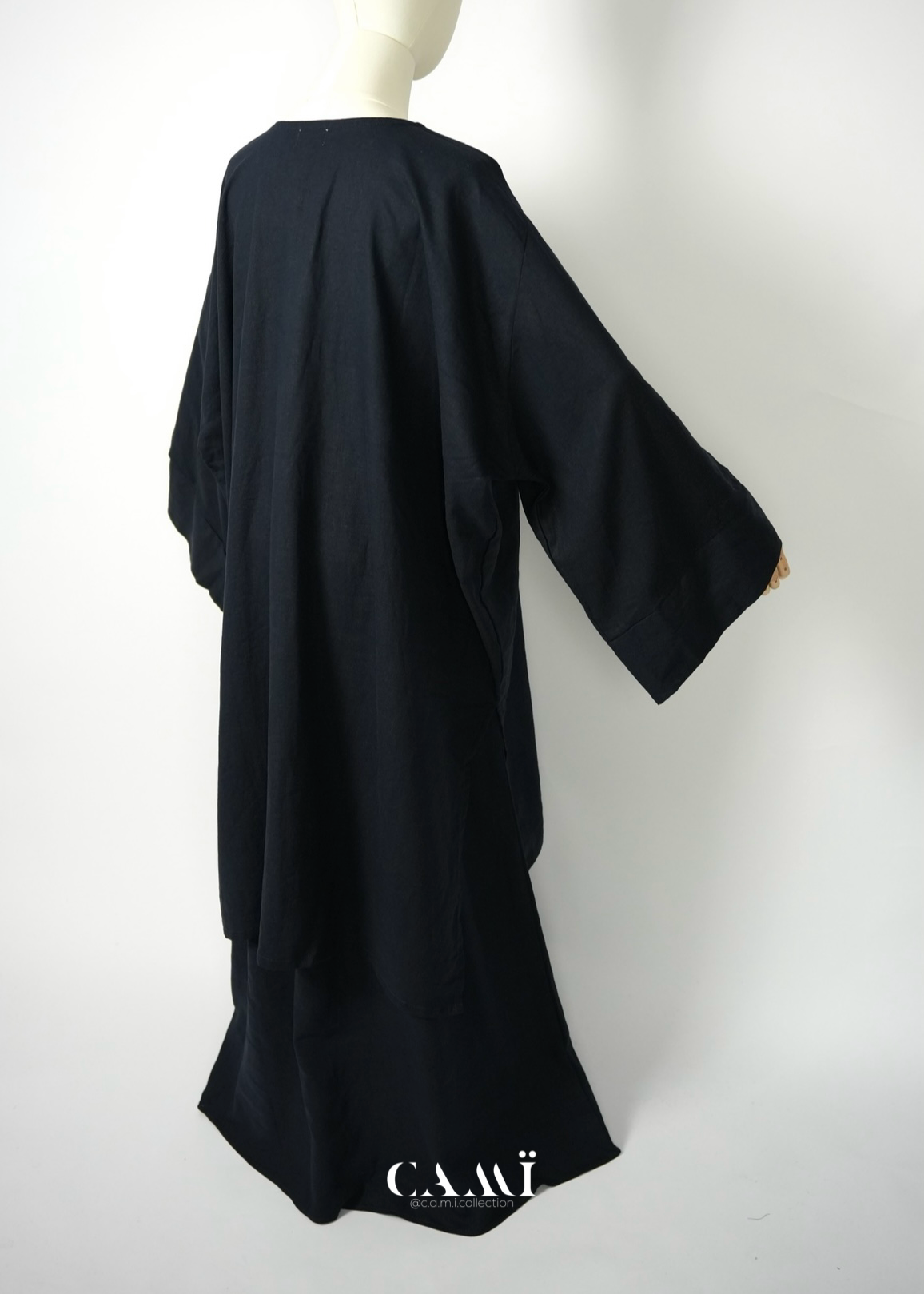 Leinen-Baumwolle Set dark navy