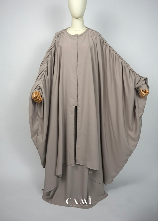 Abaya Set light beige