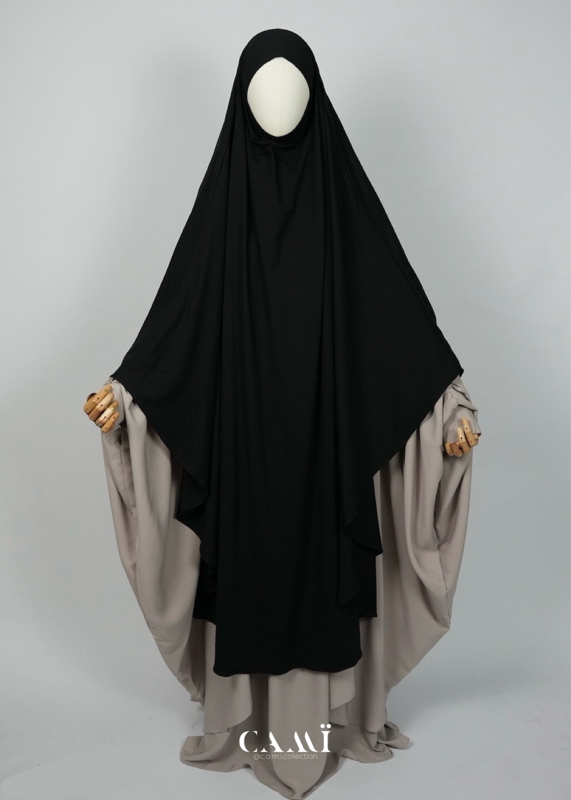 Jersey Khimar schwarz
