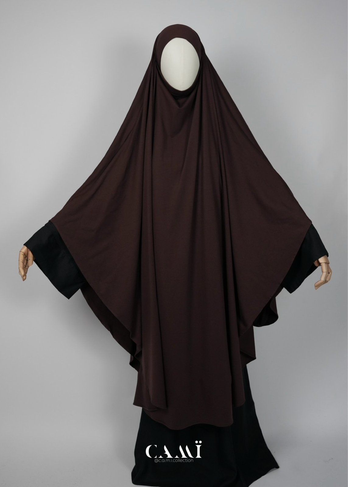 Jersey Khimar braun