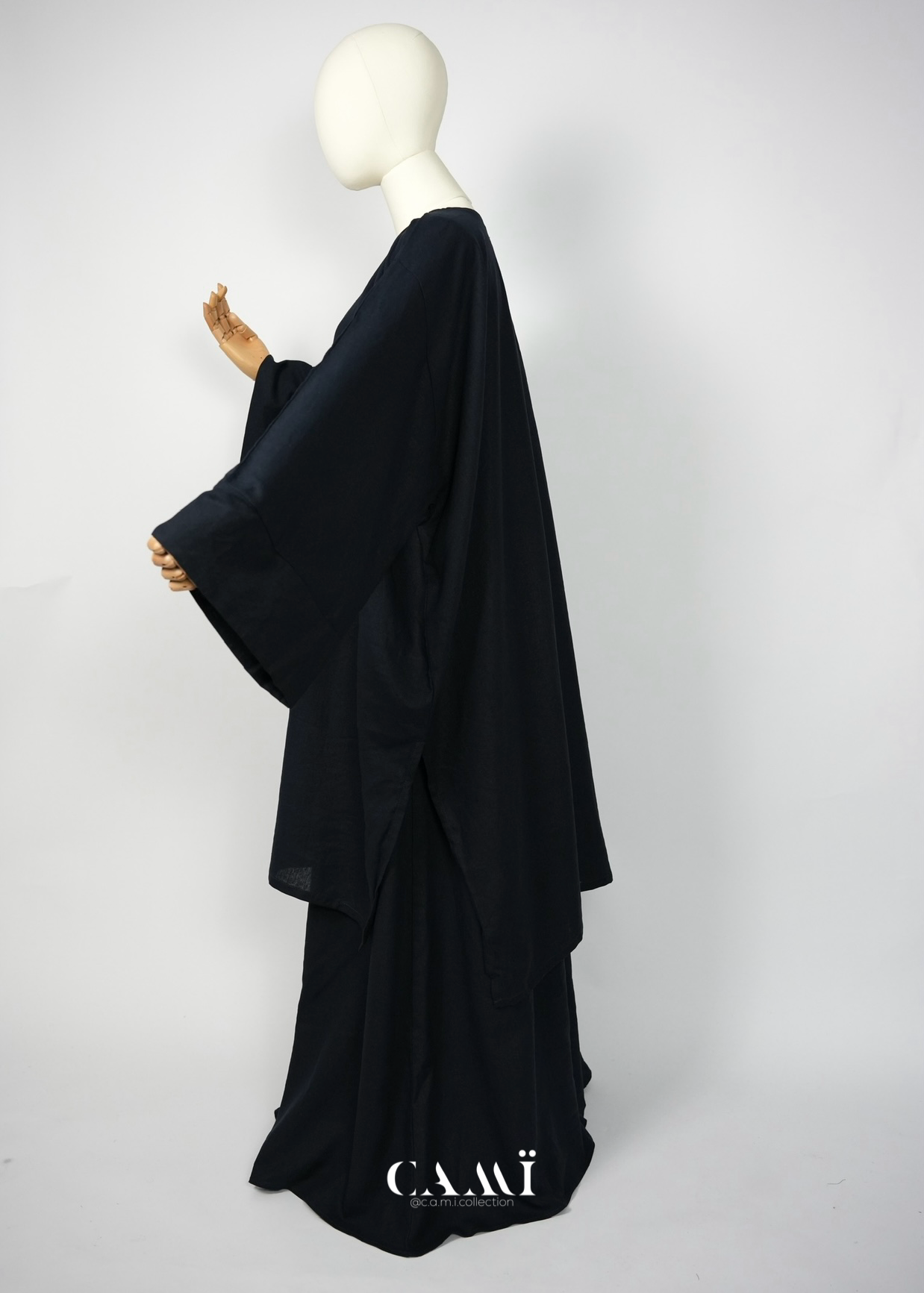Leinen-Baumwolle Set dark navy