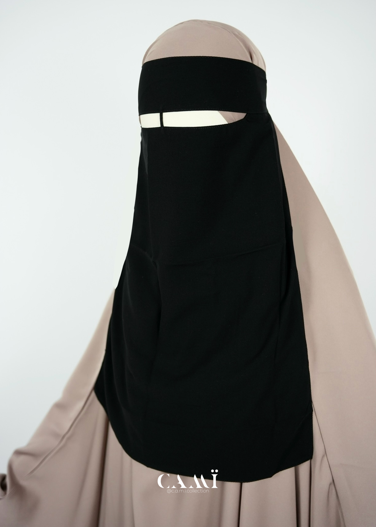 Niqab schwarz