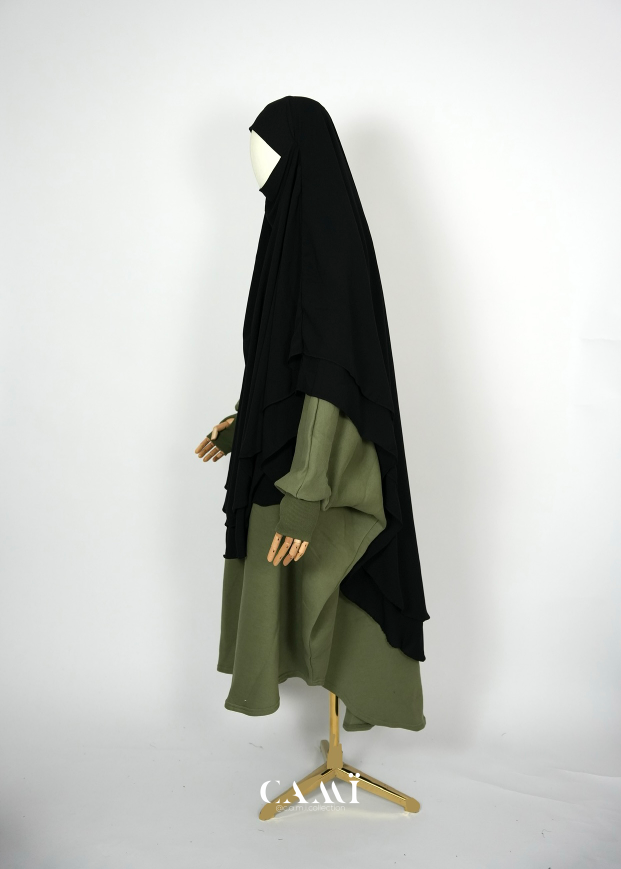 Jabaya olive | Jacke mit weitem Schnitt