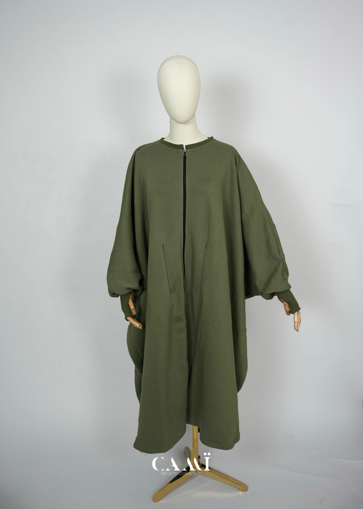 Jabaya olive | Jacke mit weitem Schnitt