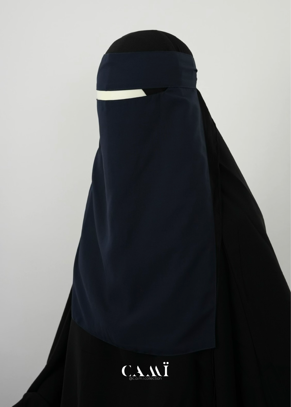 Niqab dunkelblau