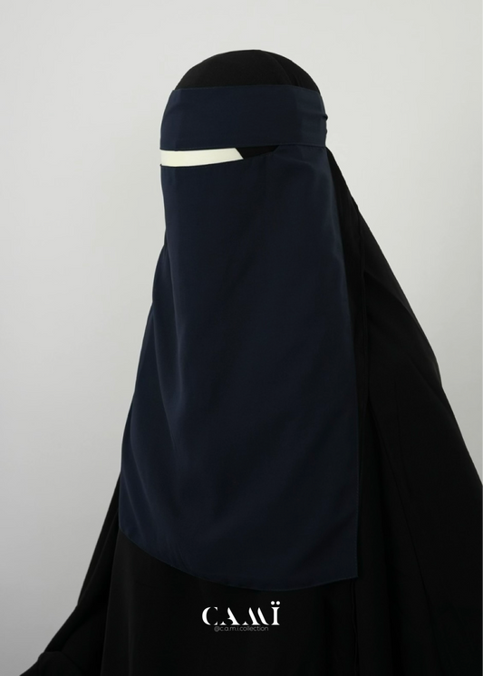 Niqab dunkelblau