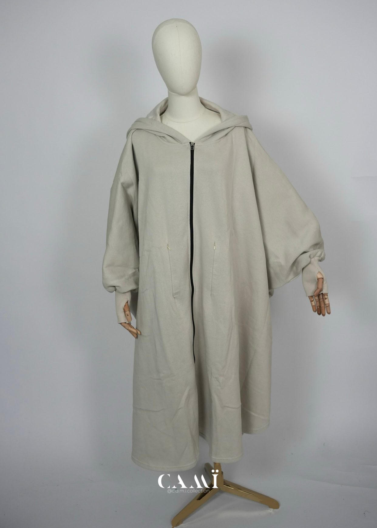 Jabaya creme | Jacke mit weitem Schnitt