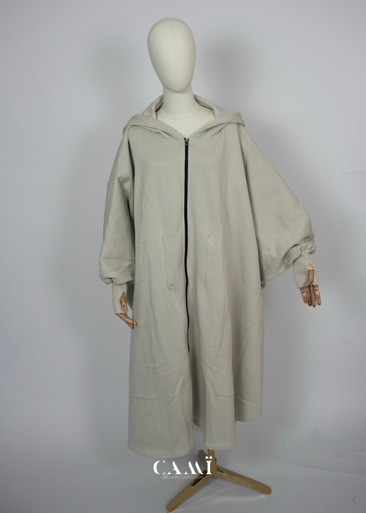 Jabaya creme | Jacke mit weitem Schnitt
