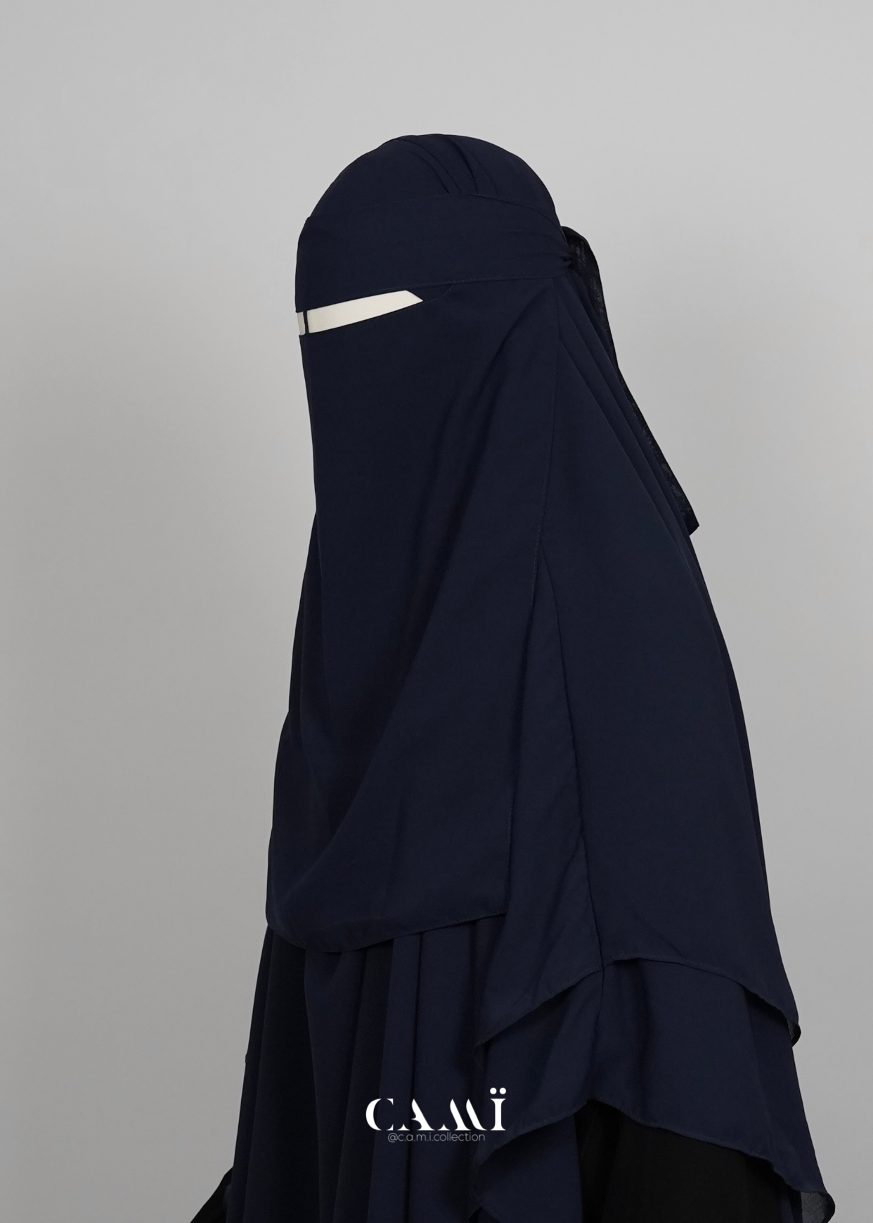 Niqab dunkelblau