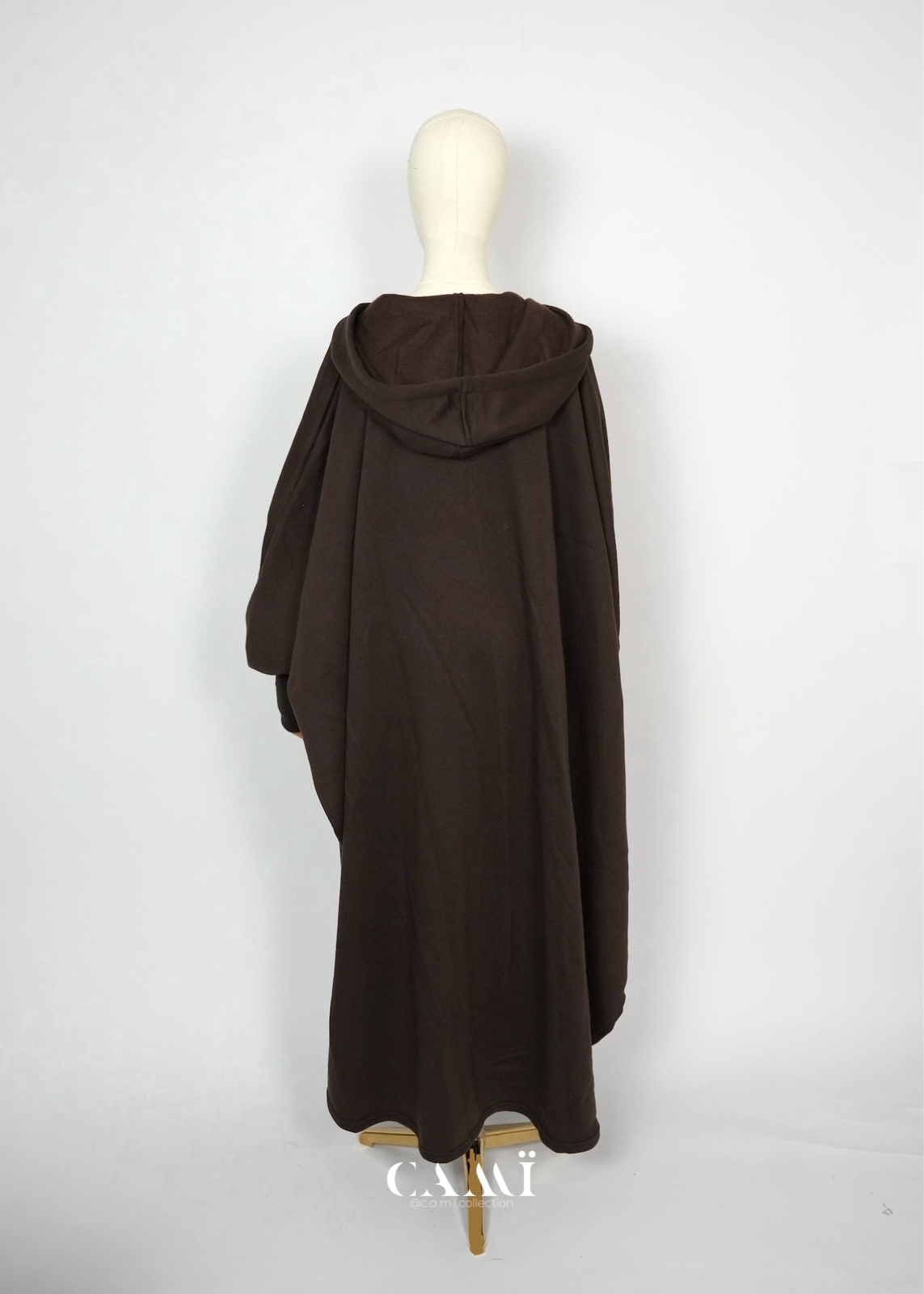 Jabaya dunkelbraun | Jacke mit weitem Schnitt