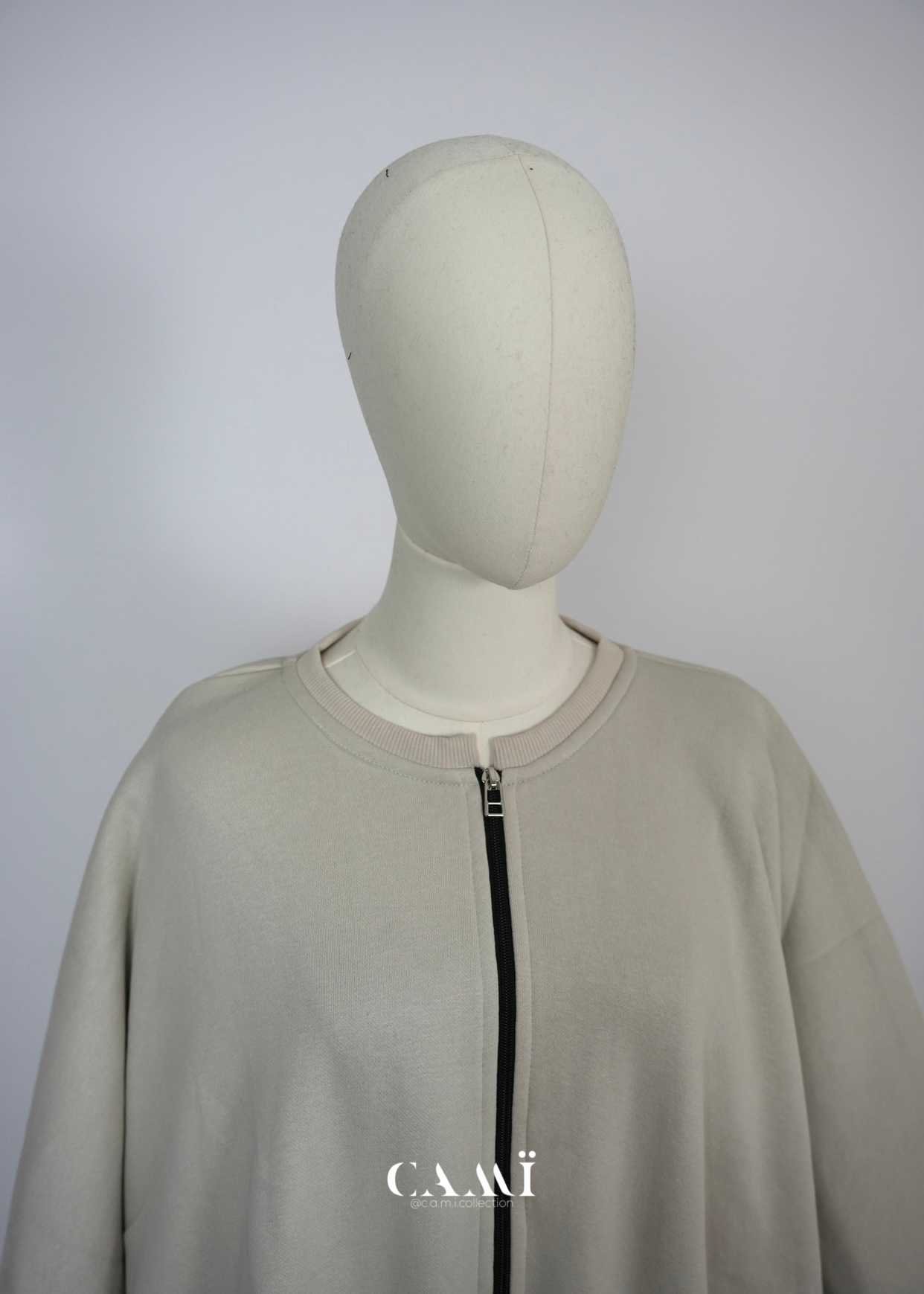 Jabaya creme | Jacke mit weitem Schnitt