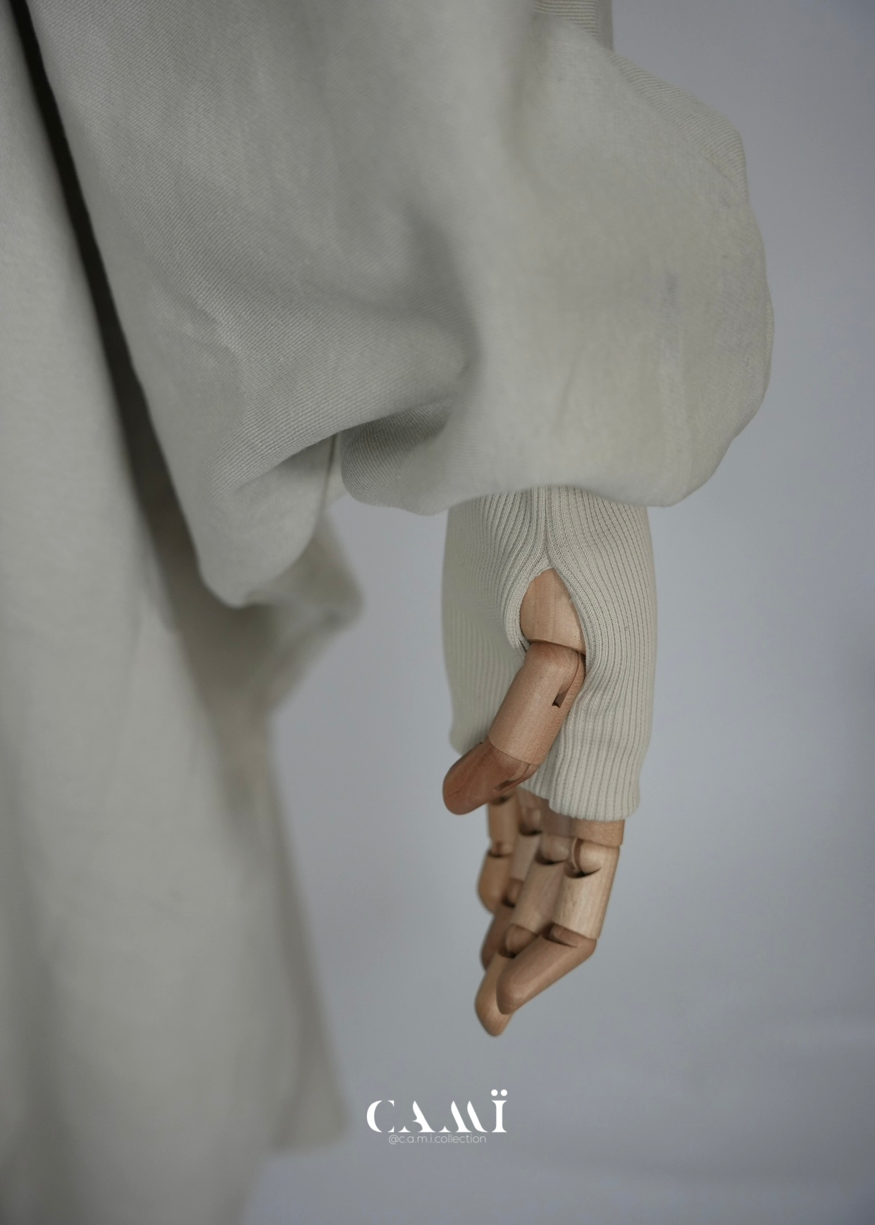 Jabaya creme | Jacke mit weitem Schnitt