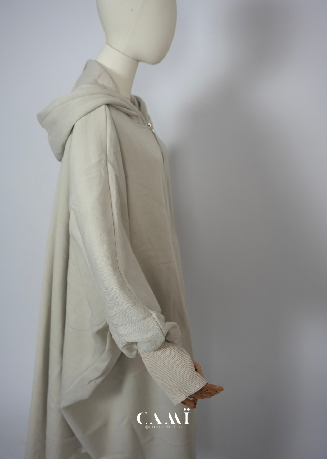 Jabaya creme | Jacke mit weitem Schnitt