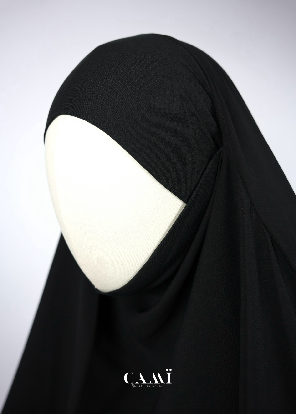 Jilbab mit Rock 2-teilig schwarz