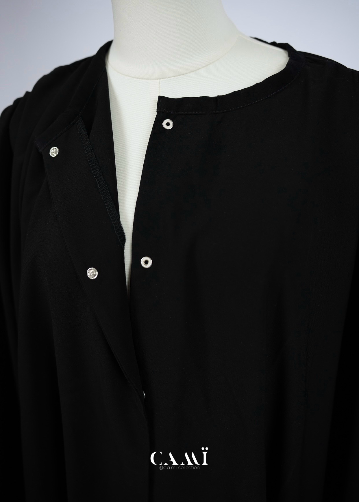 Abaya set black