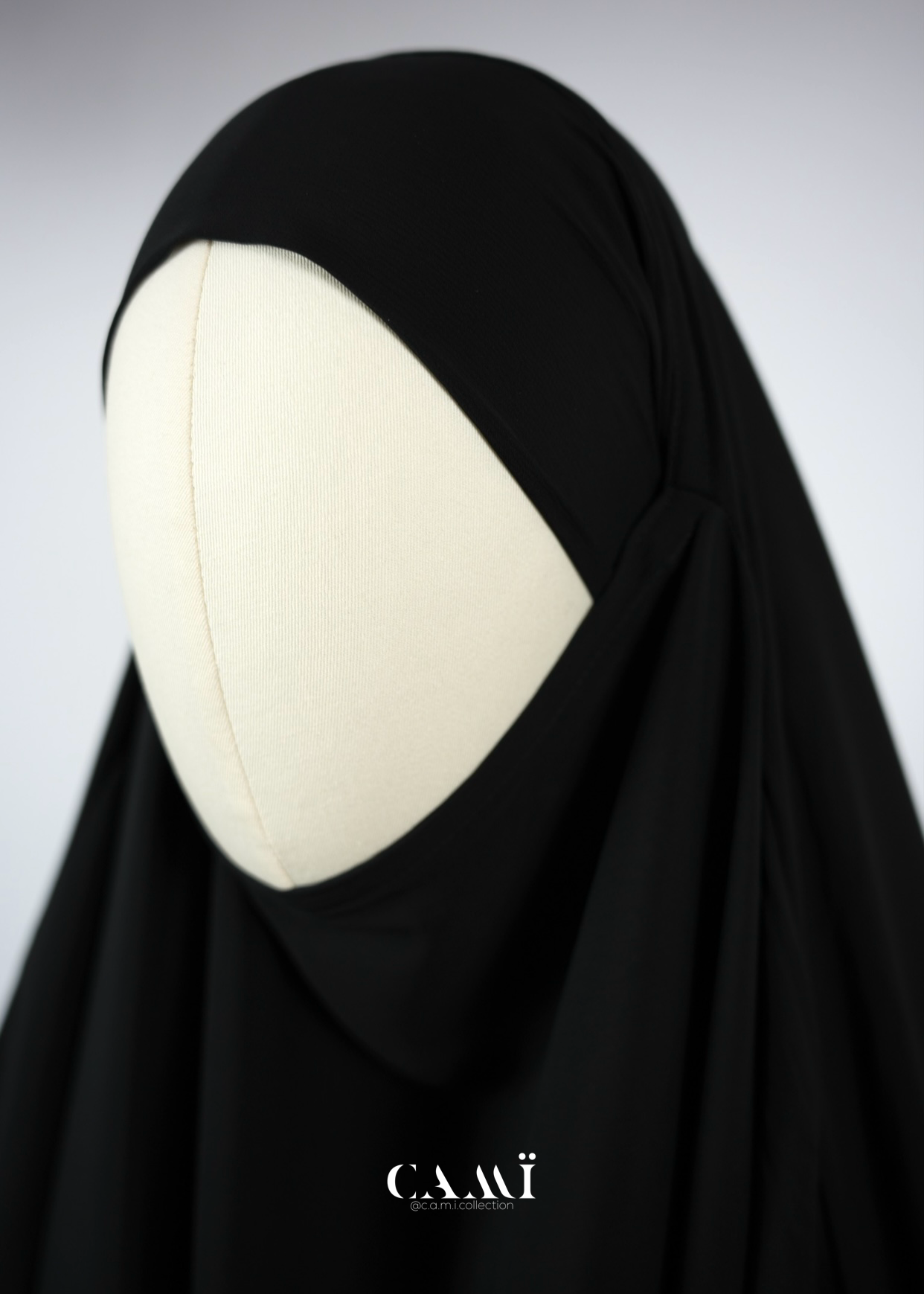 Jilbab mit Rock 2-teilig schwarz