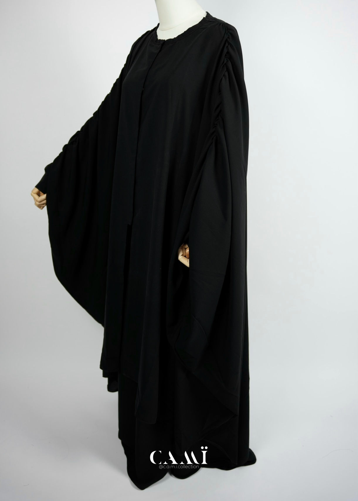 Abaya set black