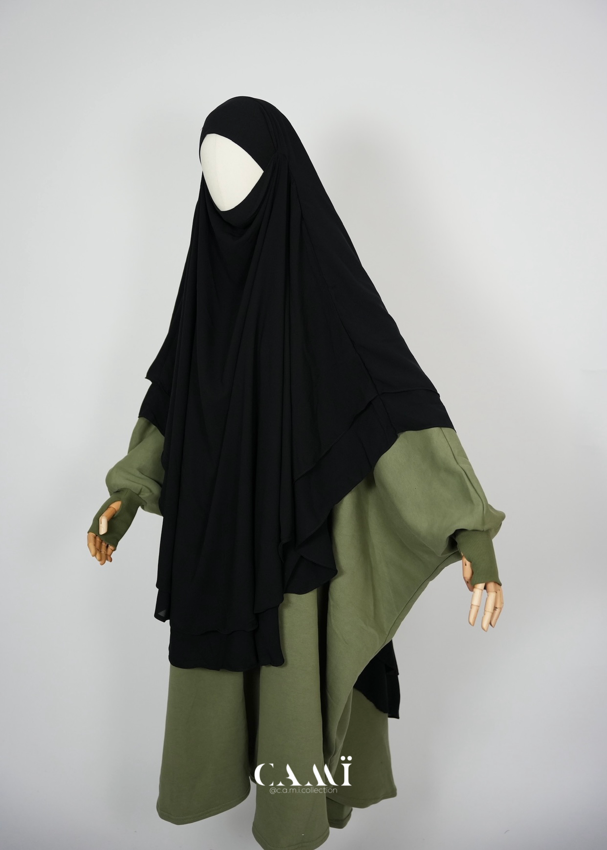 Jabaya olive | Jacke mit weitem Schnitt