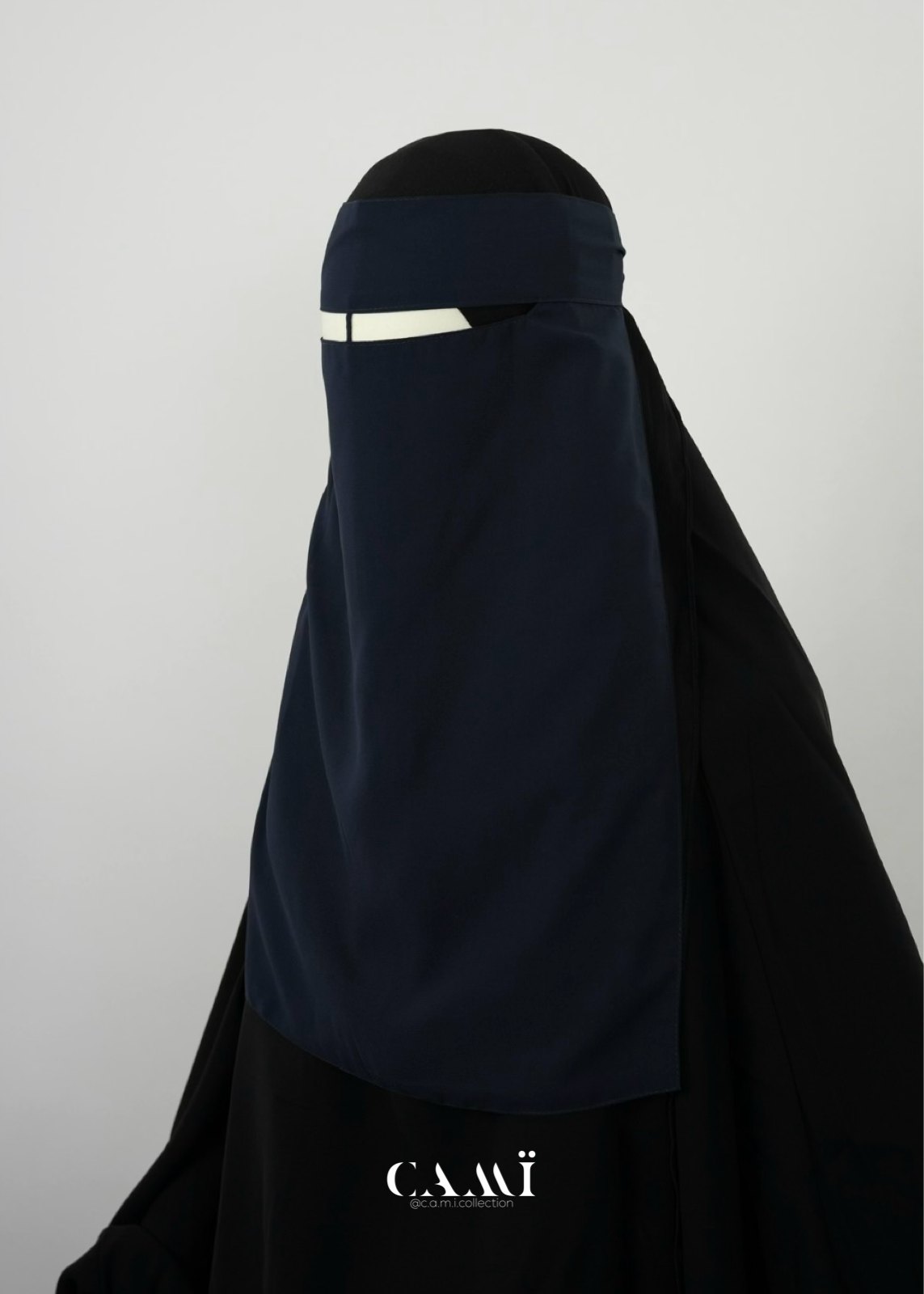 Niqab dunkelblau